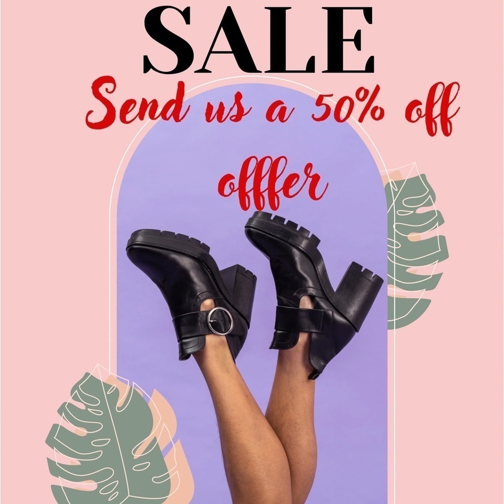 Send us a 50% off offer!!!!